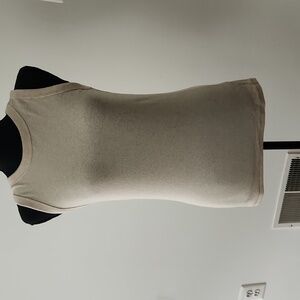 NWOT Sonoma Women's Beige Cream Tank Top Size S